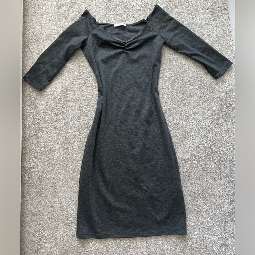 Zara Trafaluc casual midi dress